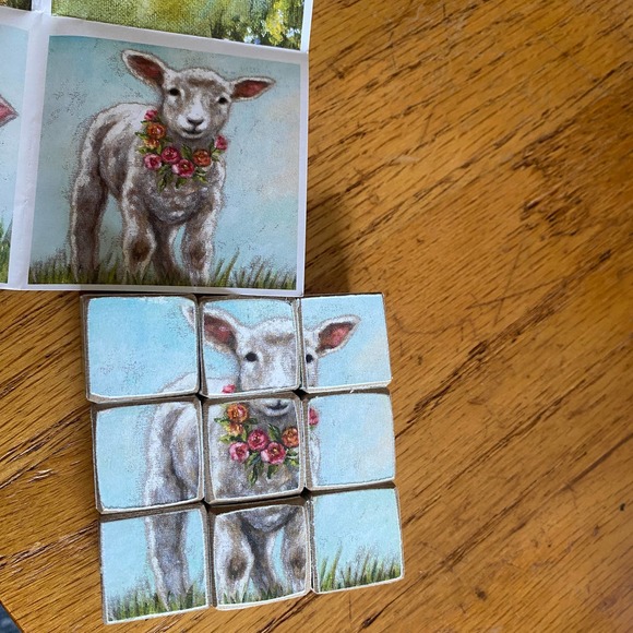 Children's Church Puzzle Retro Baby Animals Busy Quiet Fidget Toy Gift - Picture 8 of 12